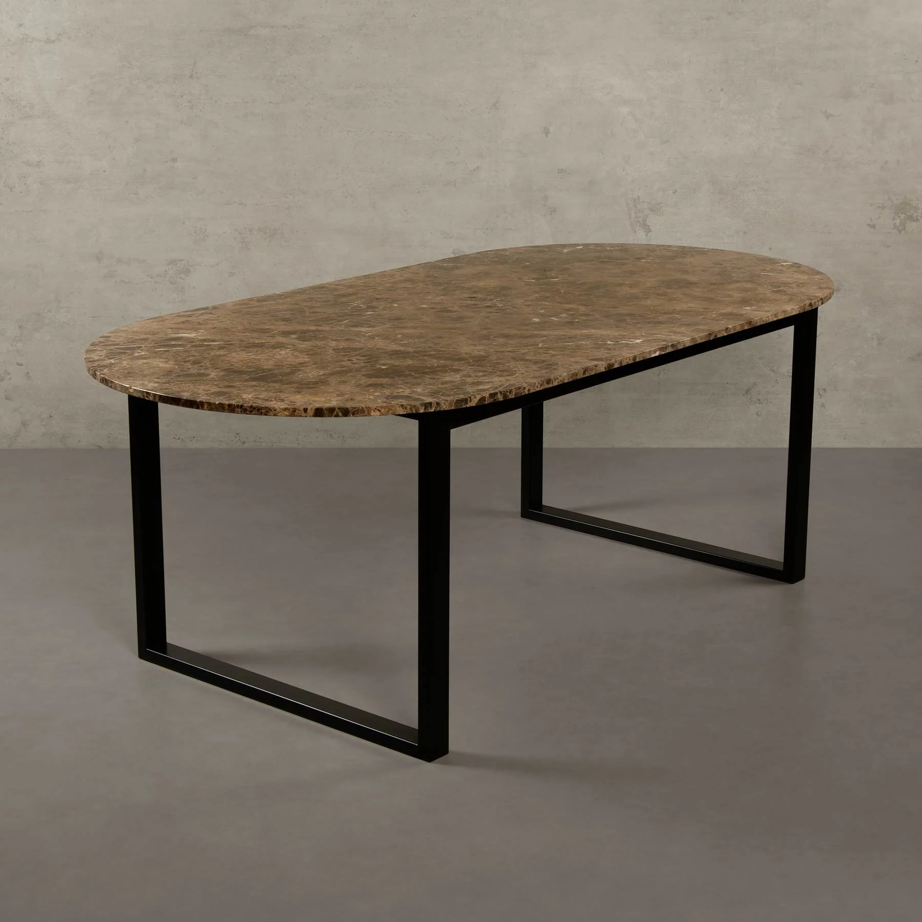 Bergen oval Marmor Esstisch - Image 19