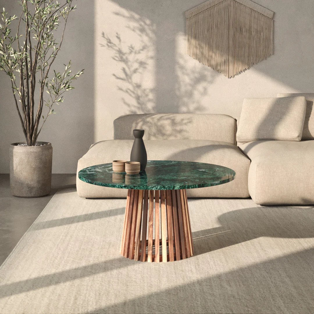 Zypern Marmor Couchtisch - Image 2